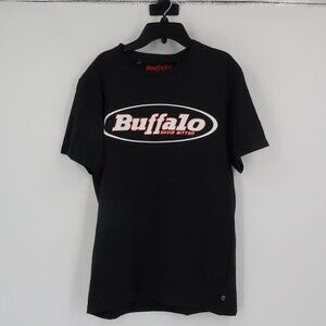 Buffalo David Bitton Vintage Collection Black Red T-Shirt Medium NWT